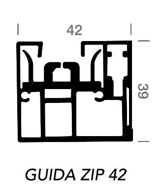 Tende a Rullo ZIP