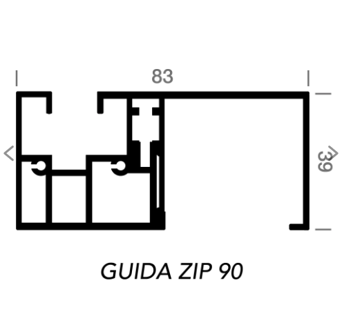 Tende a Rullo ZIP